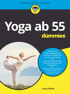 cover image of Yoga ab 55 f&uuml;r Dummies